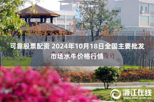 可靠股票配资 2024年10月18日全国主要批发市场水牛价格行情